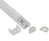 10 X 1M sets/lot Anodized U style led profile and led u channel for ceiling or wall lights