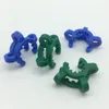 10mm 14mm 19mm Plastic Keck Clip Clips Laboratory Lab Clamp Clip Plastic Lock for Glass Bongs Wate Pipes Adapter NC Wholesale