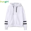 Kvinnors Tröjor Partihandel - Mode Kvinnor Höst Vinter Varm Casual Slim Fit Lady Sweatshirt Girl Soft TrackSuit Pullover Toppar