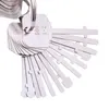 Nouveau KLOM 40 PCS Warded Lock Pick Set Keys Ward Skeleton Key Unlock Outils de serrurier professionnels