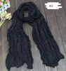 2017 Nowe Kobiety Subs Super Long Crinkle Scarves Okładki Szale Stole Moda Multicolor Punk Scarf - 26Color