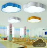 LED Cloud Kinderkamer Verlichting Kinderen Plafondlamp Baby Plafondlamp met Geel Blauw Rood Wit Kleur voor Jongens Meisjes Slaapkleding