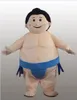 Costume de mascotte Sumo japonais de haute qualité, design personnalisé, costume de carnaval fantaisie, offre spéciale, livraison gratuite