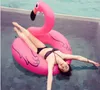 90cm Uppblåsbara flottor Swimmingpool Tubes Swim Ring Flamingo Luftmadrass Kids Vattenleksaker Animal Ride Floating Swan Sofa Stol