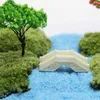 Żywica Mostka Wróżka Ogrodowa Dekoracje Miniatury Mini Arch Most Home Craft Figurki Moss Terrarium Micro Krajobraz