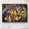 Beroemde schilderijen Clown Picasso abstract olieverfschilderij muurfoto Handgeschilderd op canvas decoratie kunst voor thuiskantoor el217f