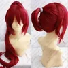 Dettagli di spedizione gratuiti su Puella Magi Madoka Magica Kyoko Sakura Lunga parrucca cosplay rossa clip coda di cavallo W326