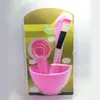 Venta al por mayor- Maquillaje 6in1 Belleza DIY Máscara facial Juego de cuencos Comestic Cepillo Cuchara Stick Tool Kit QF