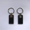 Porte-clés d'accès RFID 125khz, couleur noire, métal, nouveau Style (paquet de 5)