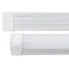 8ft T8 72W 4ft 28W Double Row LED Integrated Tube lights fixture plug and play for shop garage warehouse barn