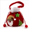 En 2016, le nouveau sac de bonbons de Noël sac cadeau de Noël haut de gamme pleuche sac cadeau Père Noël convergent, sac cadeau bonhomme de neige sac cadeau