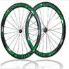 Original Powerway R36 carbon hubs AWST 50mm Carbon Road Wheels Clincher Tubular bicycle wheel set 50mm carbon Bike Wheelset free shipping