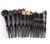 Dames 15 stks Set Professionele Schoonheid Make-up Borstel Gereedschap Kits voor Oogschaduw Palet Cosmetische Borstels Gereedschap