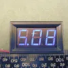 Freeshipping Mini 4.5-30VDC Digital Voltage Panel Meter DC 4.5V do 30 V Niebieski LED Cyfrowy Voltmeter DC Napięcie Monitor Meter6V 9 V 12ved Green