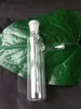 Transparent Glasburk Bongs Tillbehör, Unikt oljebrännare Glasrör Vattenrör Glasrör Oljeplattor Rökning med dropper