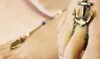 Seksowne Kobiety Brąz Kotwica Urok Anklet Kostki Palec Pierścień Sandal Chain Beach Jewelry