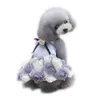 Pet Dog Rose Trouwjurk Puppy Prinses Mooie Kleding Doek voor Kleine Hond Chihuahua Yorkshire Lente Zomer Gratis Verzending