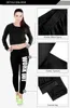 Sport Fans Sex Color Work Out Print Pants Letter Capris Elastic Gym Leggings Free Size Slim Fit Trousers PWDK21-03 WR