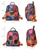 Projektant Plecak Projektant Plecaki Wodoodporna Nylon Oxford Cloth and Leather Plecak Nowa Schoolbag Moda Torby szkolne