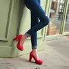 factory price New fashion women's shoe high heel wholesale women rough heels