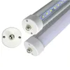 8ft Fa8 LED Tube Lights Single Pin 96 '' T8 LED Tubes 192leds SMD2835 FluorScent Bulb 45W 4800LM AC85-265V LAMP Stock in US