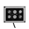 12V 60m 6 st LED-array IR Illuminator Infraröd lampa LED Light Outdoor Waterproof för CCTV Kameraövervakningskamera 6 Arrey IR Light