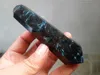102 g Natural Shining Astrophyllite Crystal pipe Fireworks Stone quartz Wand Pipe Hole for Christmas gift