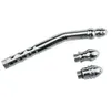 3Heads Stainless Steel Anal Plug Toys Douche Erotic Anal Enemator Clean Masturbation Vagina Anal Cleaning Pussy Clit Pump Cleaner Tool