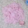 1000 pcs mode atificiella polyesterblommor för romantiska bröllopsdekorationer Silk Rose Petals Confetti Ny kommande färgglada