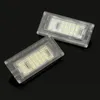 2 PCS BIL LED -nummer registreringslampor 6000K Plate Glyb för BMWMINI Cooper S R50 R53 Tillbehör7032808