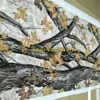 Yellow Leaf Realtree Camo Vinyl Wrapping Decal Bubble Nature Hunting for Truck Jeep Car Styling255y
