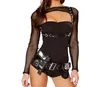 Uniforme militaire d'halloween pour femmes, costume sexy de fête d'halloween pour adultes, costume de cosplay pour femmes, cravate de police, costume 285v