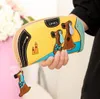 Fashion Women Cute Puppy Wallet Cartoon Dog PU Leather Women Purse Ladies Clutch Zipper Long Card Holder Free Shipping