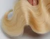 Grade 10A Bleach Blonde 613 Virgin Hair Brazilian Virgin Human Hair Weaves Bundles Body Wave Eurasian Russian Peruvian Indian Malaysian Hair