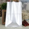 22x30 cm 100 teile / paket X Silber weiß Pure Aluminium flache taschen-heißsiegelfähigen mylar vakuum gesichtsmaske / flüssigkeit feuchtigkeitsdichten pack ping tasche