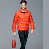 Vestes pour hommes vente en gros- 2022 automne hiver vers le bas manteau 90% blanc canard Parkas pour hommes marque mâle veste ultra léger mince survêtement1