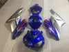 3 gift new For Honda CBR1000RR 2004 2005 1000RR 04 05 ABS Motorcycle Fairing Kit Bodywork Silver Blue AH3
