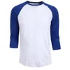 venda quente de verão outono Homens O-Neck 100% Casual homem shirt da luva camiseta Raglan Jersey do algodão camiseta Homens