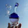 Verkauf !! Glas Bong Banger Kleiderbügel Öl Rig tupfen Rig Bong 14mm Glas Schüssel Rauchen Wasserpfeifen Glaspfeife