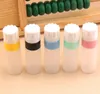 5 colores ojos lentes de contacto Botella Plástico Líquido Contenedor de botella para lentes de contacto Estuche Puntos embotellado F2017419