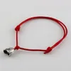 Caliente ! 100pcs nuevas pulseras ajustables ceras de color rojo cuerda aleación de plata antigua 3D pequeños cascos de fútbol encantos pulsera ajustable B-27