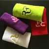 Wholesale- 1 Piece RF 12.5*7.5 Cm Wristbands Wrist Support For Gym Tennis,Weightlifting Sport Carpal Brace Cotton