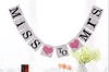 Miss to Mrs Banner for Bridal Shower and Bachelorette Party - Décorations et Photo Prop