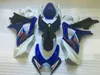 ABS Fairings Kit för SUZUKI 2007 2008 GSXR1000 GSX R1000 K7 07 08 GSXR 1000 R1000 Blue Black Fairing Kits SX01