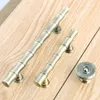 64mm 96mm retro stijl bamboe meubelgrepen antiek messing keukenkast dressoir deurgrepen bronzen lade schoen cabine knop