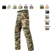 Açık Hızlı Kuru Şort Kamuflaj Pantolon Ormanlık Avcılık Çekim Savaş Elbise Üniforma Taktik BDU Ordusu Savaş Giyim NO05-113