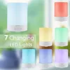 Ultrasonic Aroma Difusor Life Aplicações Color-Mudando 300ml Aromatherapy Air Humidifier Night Light Light Purificador Auto Desligamento Difusores