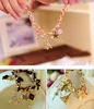 Brand new Fashion Five - Star Poker Bracelet Five - Leaf Bracelet Bracelet FB175 mix order 20 pieces a lot Charm Bracelets