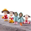 Cartoon Totoro Garden Decoration Fairy Garden Miniatures Cute Resin Mini Figurines DIY Craft Ornament Micro Landscape