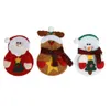 Bolsas de almacenamiento de Navidad Mesa de comedor Cuchillo Tenedor Titular navidad Papá Noel Decoración de Navidad Suministros para fiestas Envío GRATIS